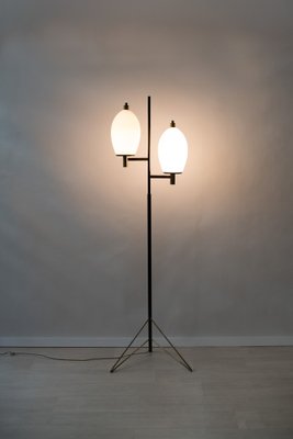 Italian Floor Lamp in the style of Stilnovo, 1960s-NZV-1408008