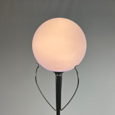 Italian Floor Lamp with Blue Murano Glass, 1990s-RMX-1138239