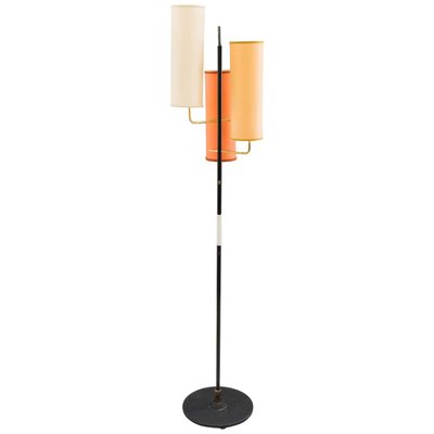 Italian Floor Lamp with Original Shades by J. T. Kalmar, 1950s-SPD-1131468