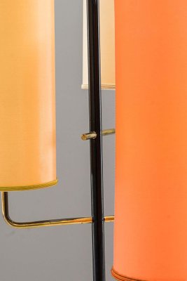 Italian Floor Lamp with Original Shades by J. T. Kalmar, 1950s-SPD-1131468