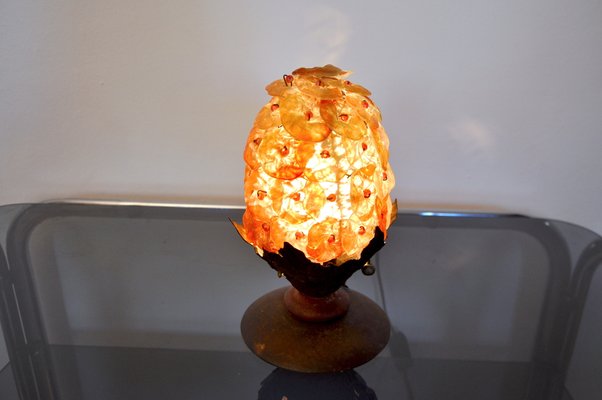 Italian Floral Murano Glass Sconce from L'Artigiano, 1960s-EJE-885042