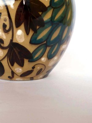 Italian Floral Vase by Albissola Liberty, 1900s-GKB-795822