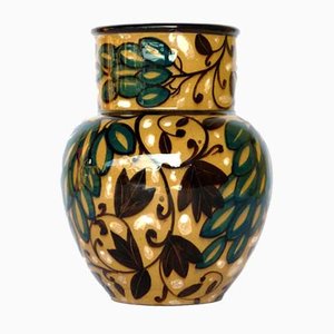 Italian Floral Vase by Albissola Liberty, 1900s-GKB-795822