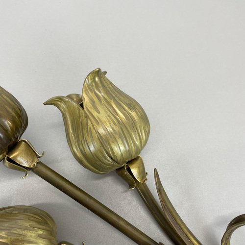 Italian Flower Theatre Wall Light by Gio Ponti, 1970s