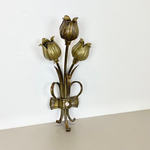 Italian Flower Theatre Wall Light by Gio Ponti, 1970s