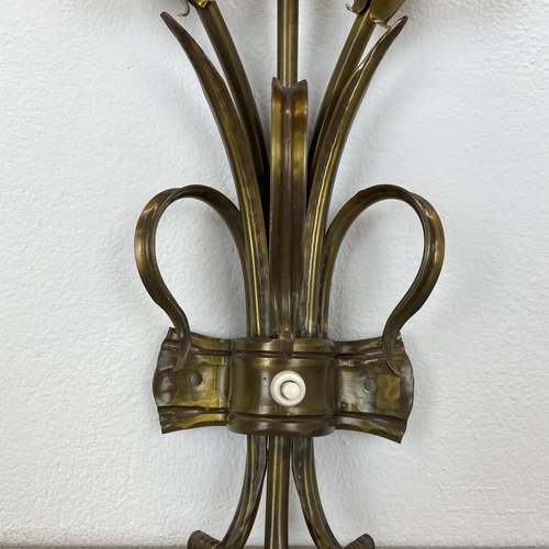 Italian Flower Theatre Wall Light by Gio Ponti, 1970s