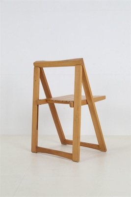 Italian Folding Chair attributed to Aldo Jacober for Alberto Bazzani, 1960s-NIX-1802431