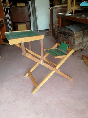 Italian Folding Children's Table, 1960s-RAQ-566816