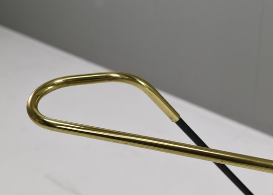 Italian Folding Valet Stand in Brass, 1950s-TE-1750667