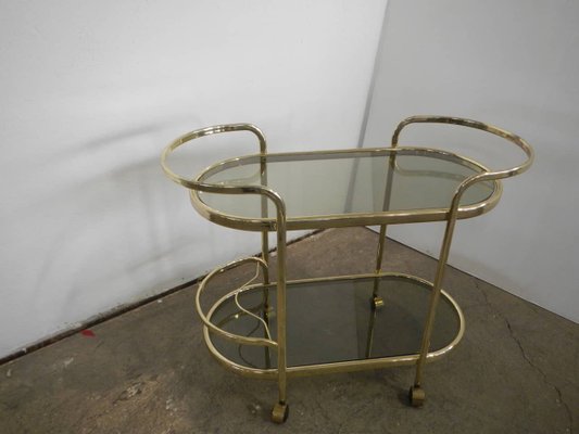 Italian Food Trolley with Bottle Holder, 1970s-WWQ-865038