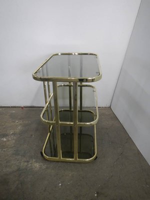 Italian Food Trolley with Glasses, 1970s