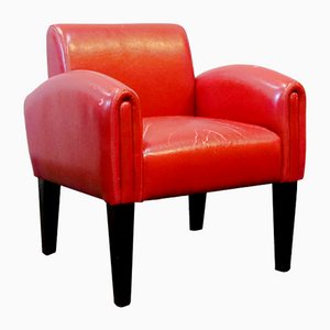 Italian Franz Romero-Style Club Chair, 1970s-QFD-1091741