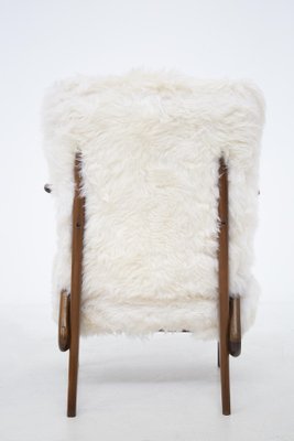 Italian Fur Armchairs by Giuseppe Scapinelli, Set of 2-RCE-1099594