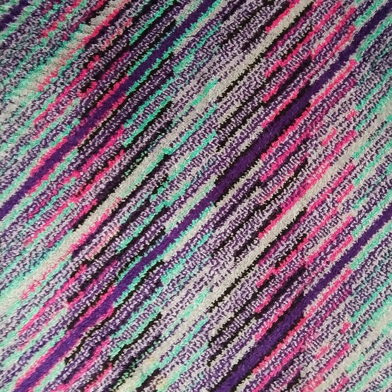 Italian Geometric Wool Rug by Missoni for T& J Vestor, 1980s