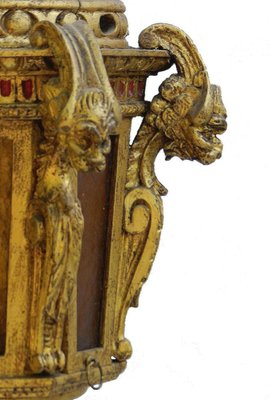 Italian Giltwood Floor Lamp, 19th Century-ARU-625969