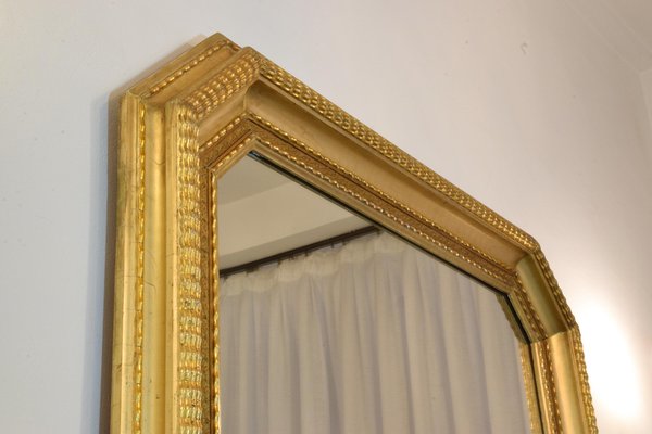 Italian Giltwood Mirror, 1940s-GXL-590532