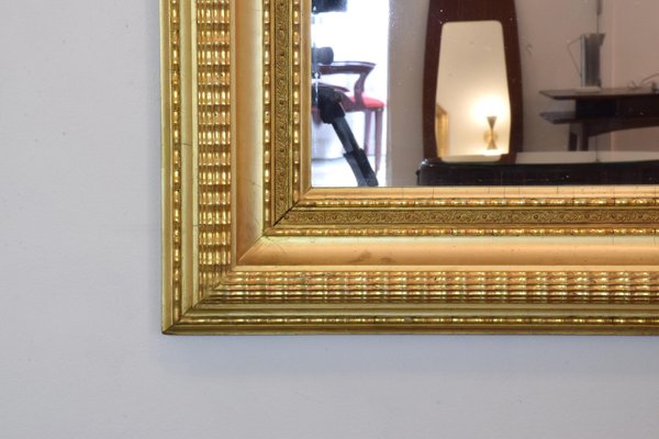 Italian Giltwood Mirror, 1940s-GXL-590532