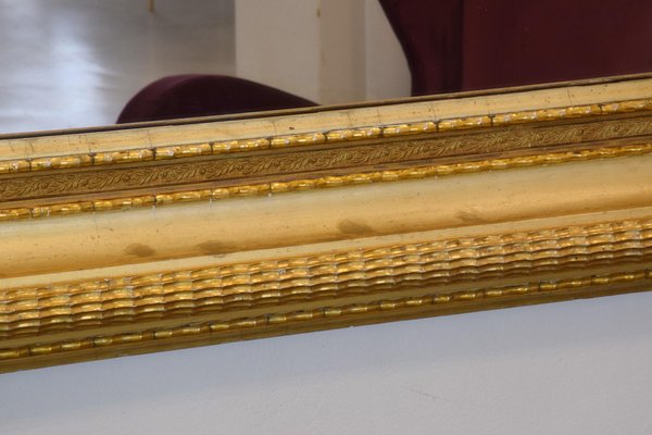 Italian Giltwood Mirror, 1940s-GXL-590532