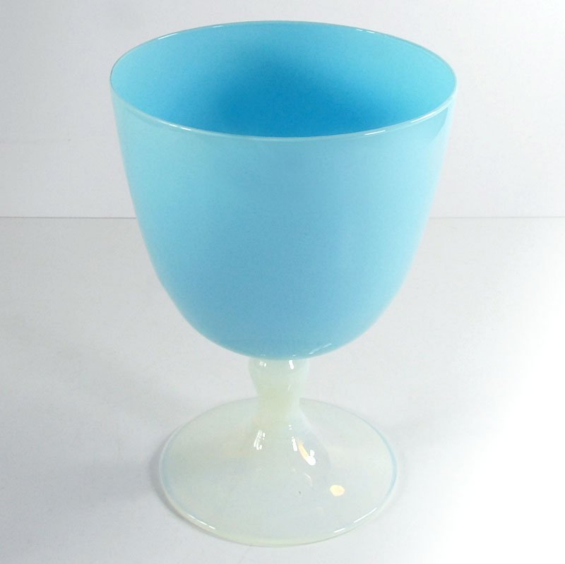 Italian Glase Vase from Empoli, 1970s