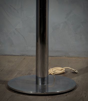 Italian Glass and Chrome Floor Lamp by Pia Guidetti Crippa for Luci, 1970s-UH-1098395