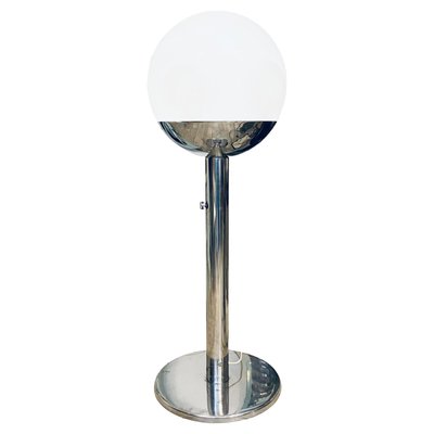 Italian Glass and Chrome P428 Floor Lamp by Pia Guidetti Crippa for Luci, 1970-YUW-1168376