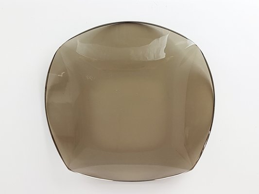 Italian Glass Centerpiece by Erwin Burger for Fontana Arte, 1960s-RD-1822938