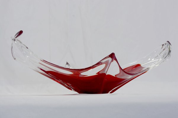 Italian Glass Centerpiece in the Style of Murano, 1970s-VHF-979255