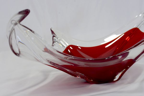 Italian Glass Centerpiece in the Style of Murano, 1970s-VHF-979255