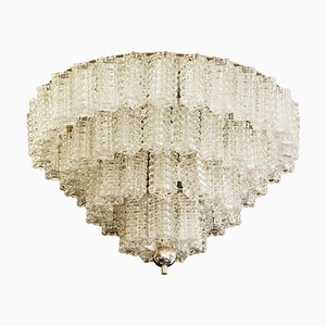 Italian Glass Chandelier, 1960s-CEJ-707415