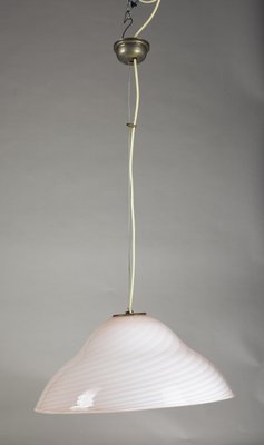 Italian Glass Chandelier in Striped Pink from DV Home Collection, 2000s-RAQ-861917