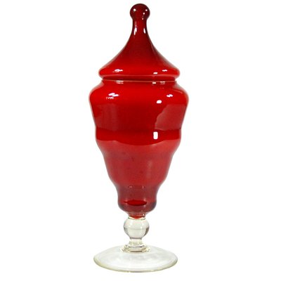 Italian Glass Container by Carlo Moretti, 1970s-GIW-1313185