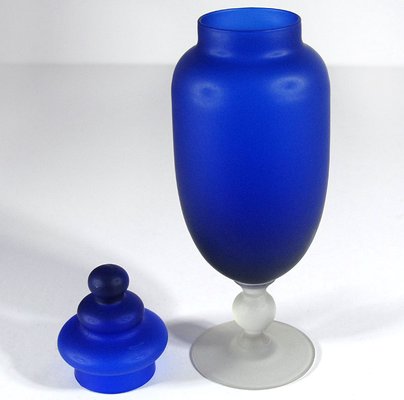 Italian Glass Container by Carlo Moretti, 1970s-GIW-592414