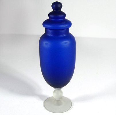 Italian Glass Container by Carlo Moretti, 1970s-GIW-592414