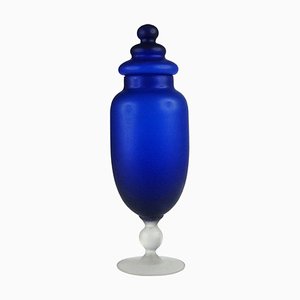 Italian Glass Container by Carlo Moretti, 1970s-GIW-592414