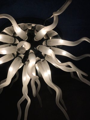 Italian Glass Coral Ceiling Lamp-MBH-1032128