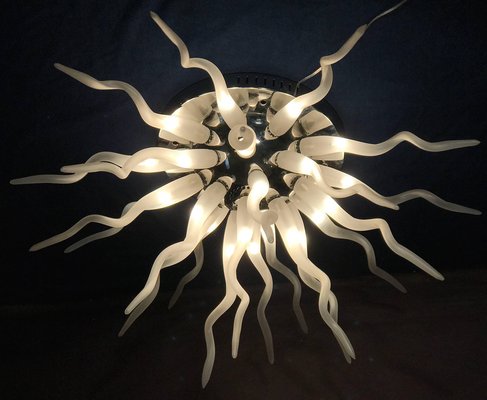 Italian Glass Coral Ceiling Lamp-MBH-1032128