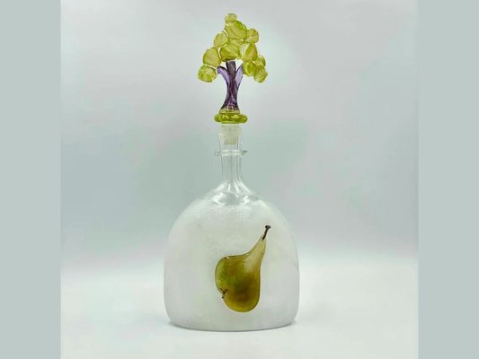 Italian Glass Decanter Attributed to Murano, 1990s-GYX-1289278