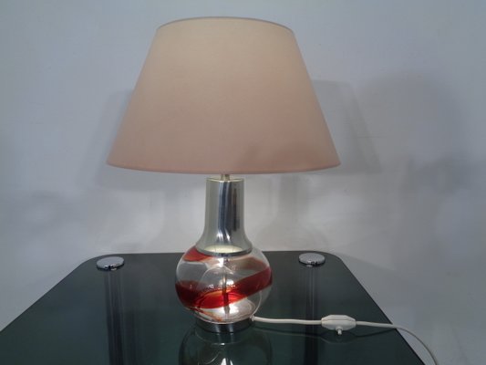 Italian Glass Floor Lamp, 1970s-RDW-726083