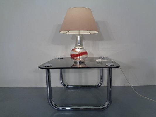 Italian Glass Floor Lamp, 1970s-RDW-726083