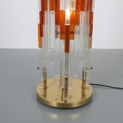 Italian Glass Floor Lamp from Poliarte, 1960s-GG-568534