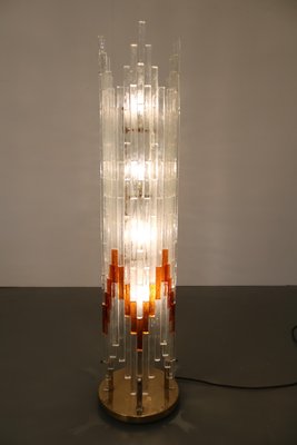 Italian Glass Floor Lamp from Poliarte, 1960s-GG-568534