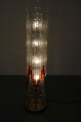 Italian Glass Floor Lamp from Poliarte, 1960s-GG-568534