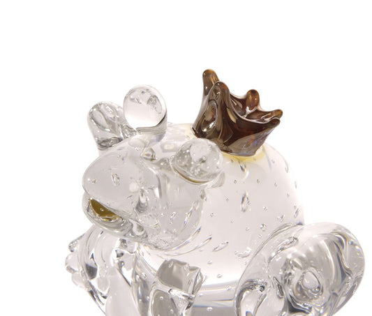 Italian Glass Frog Prince from VGnewtrend