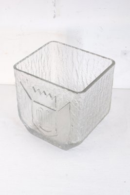 Italian Glass Ice Bucket, 1970s-AOL-670824