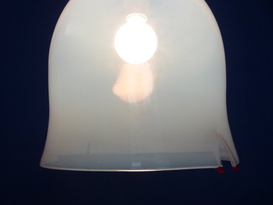 Italian Glass Pendant Lamp by Noti Massari for Leucos, 1960s-UG-1180906