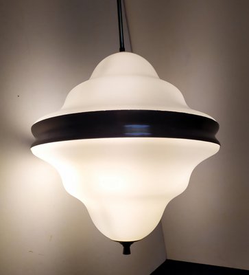 Italian Glass Pendant Light from Arredoluce, 1950s-EI-2023679