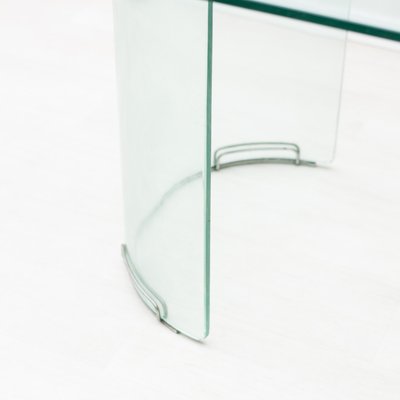 Italian Glass Table from Zanotta, 1970s-NZV-2027560