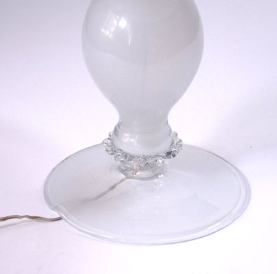 Italian Glass Table Lamp, 1950s-GIW-578192