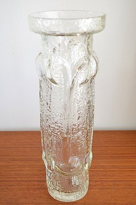 Italian Glass Vase by Wayne Husted for Stelvia, Italy, 1960s-OV-1261363