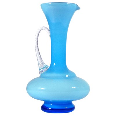 Italian Glass Vase from Empoli, 1960s-GIW-592419